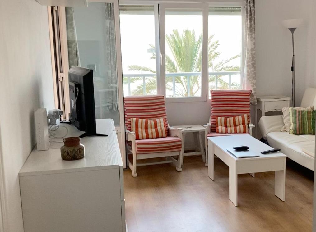 Apartamento 1ª Linea De Mar Almeria Ngoại thất bức ảnh